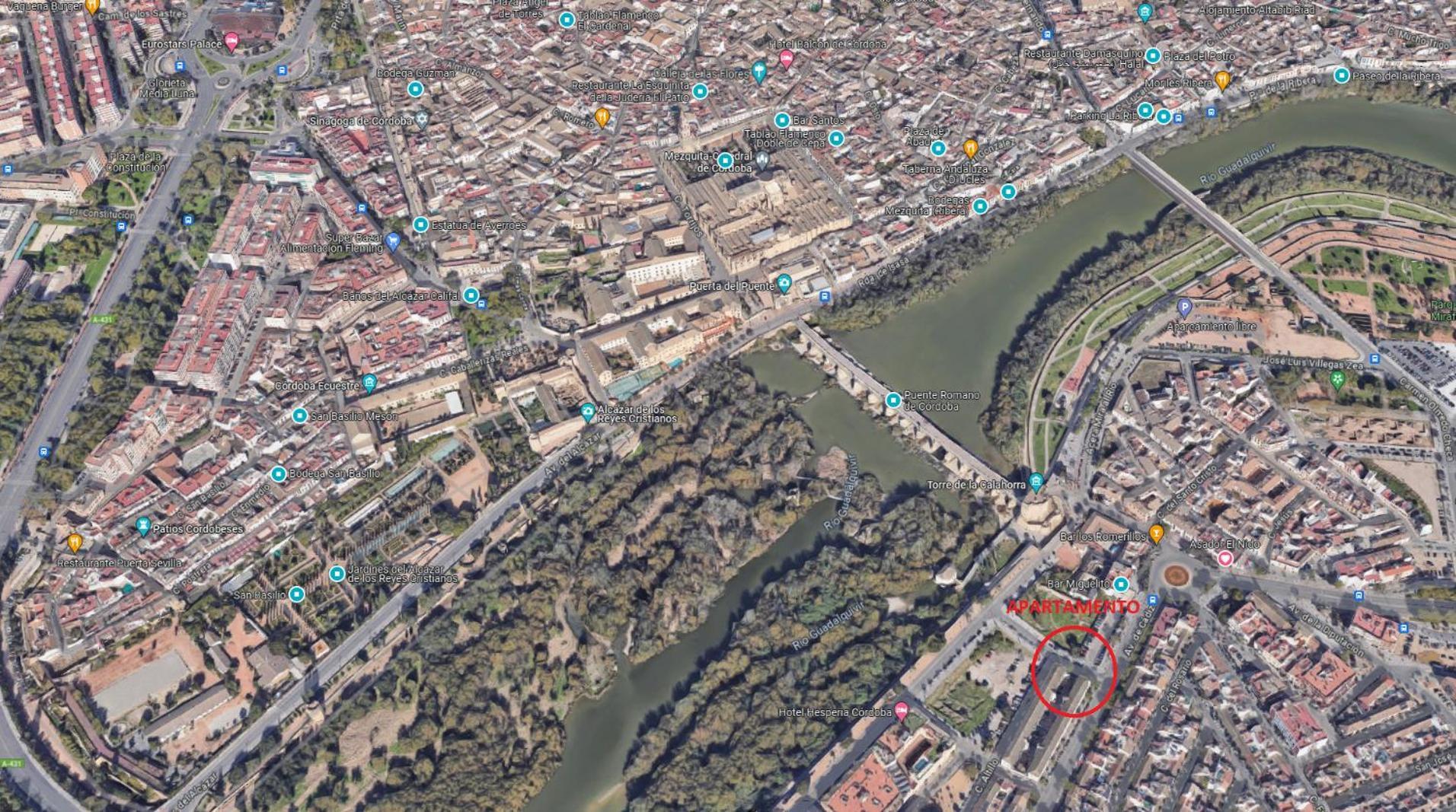 Apartamento Polvora, Junto Al Puente Romano Кордова Экстерьер фото